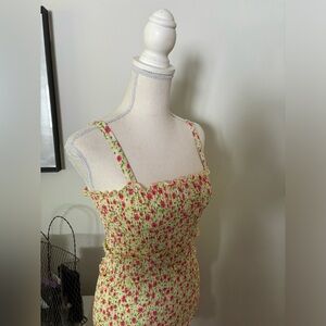 Floral Smocked Dress